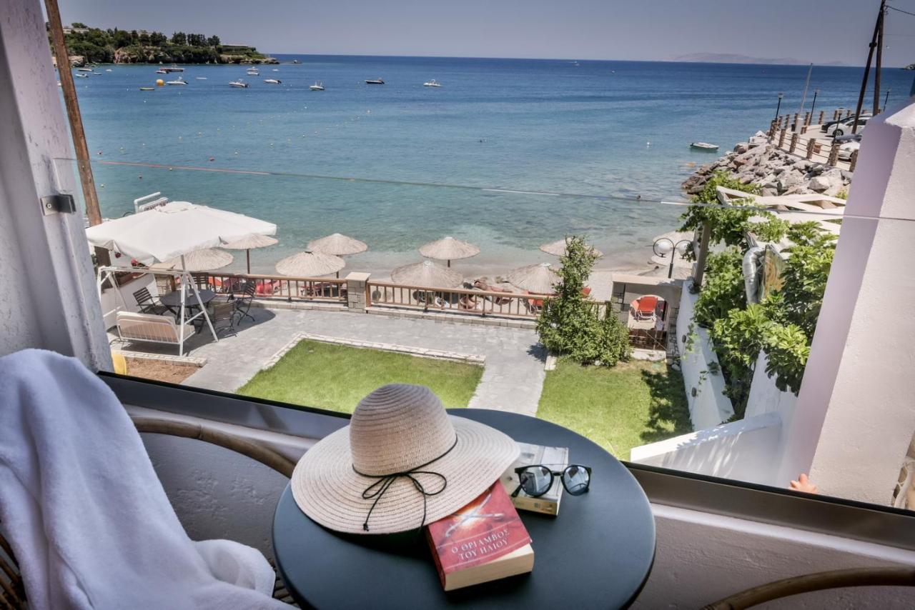 Laia Seafront Luxury Apartments Agia Pelagia  Esterno foto