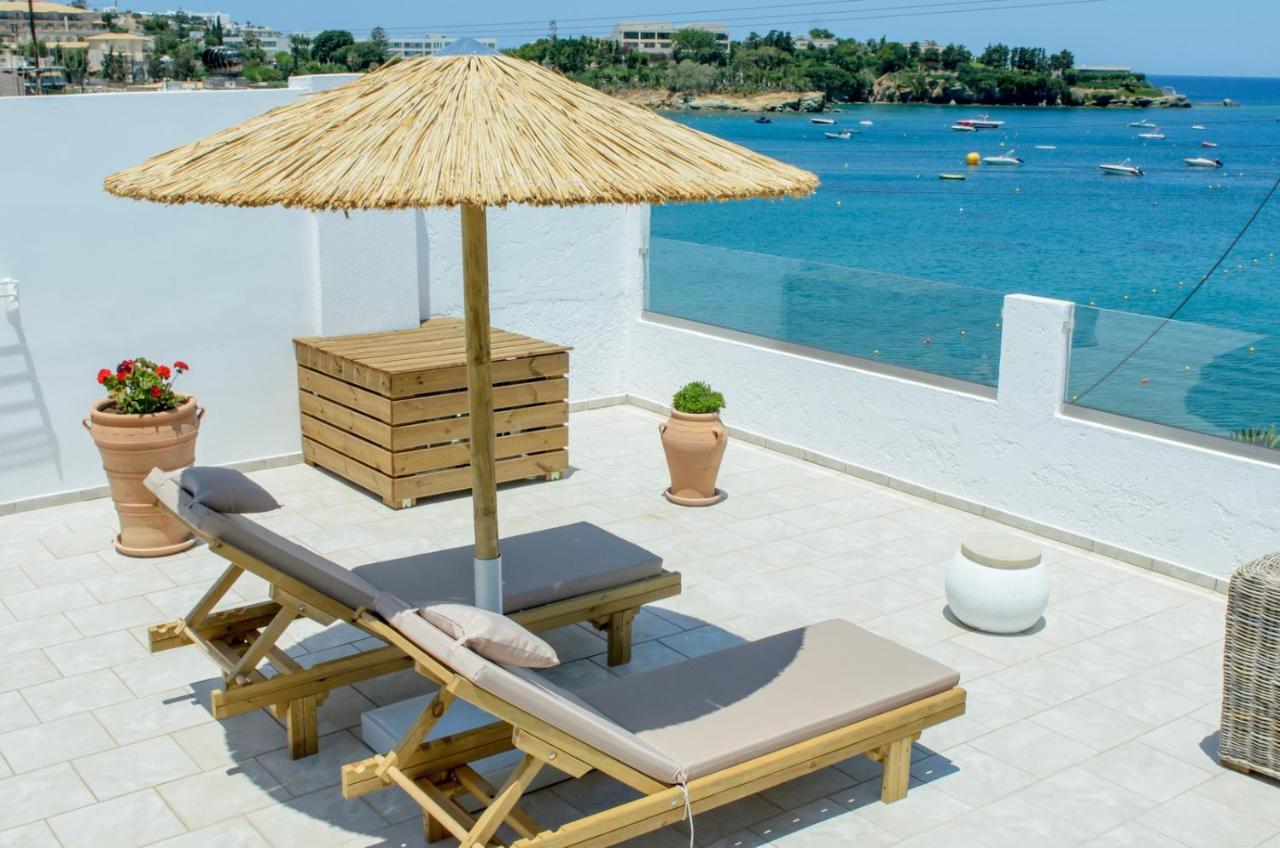 Laia Seafront Luxury Apartments Agia Pelagia  Esterno foto